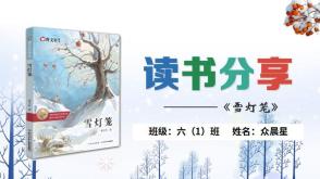 6-000130 《雪灯笼》阅读分享ppt模板