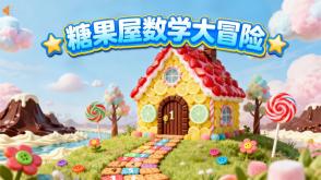 二年级数学故事《糖果屋数学大冒险》